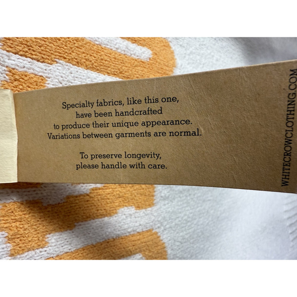 White Crow Women's‎ Howdy Lightweight Sweater Size XL New With Tags - Picture 6 of 7